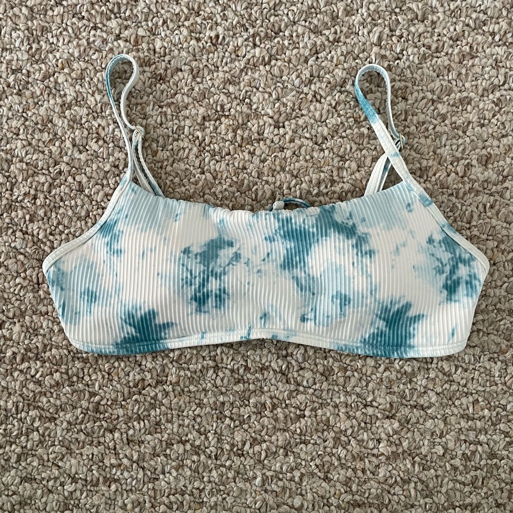 Hollister Bikini Top - Blue Tie Dye